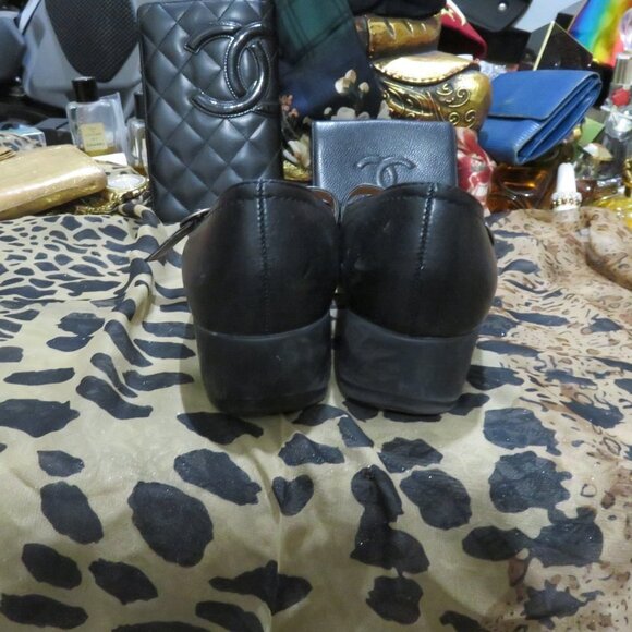 BOGO Life Stride Demi Black Leather Mary Jane Buckle Wedges 8.5 antifatigue - Picture 4 of 12